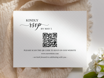 Wedding Invitation Template Bundle Qr Code - Image 3