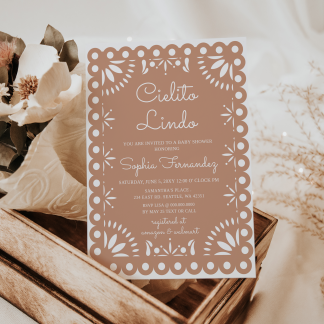 Cielito Lindo Baby Shower Invitation