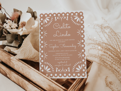 Cielito Lindo Baby Shower Invitation