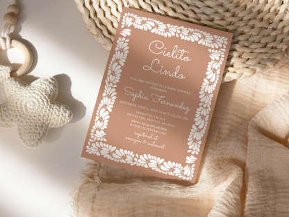 Cielito Lindo Baby Shower Invitation