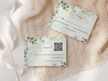 Eucalyptus Wedding Invitation Suite