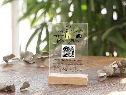 Capture the Love Wedding QR Code Sign, Wedding Sign, Instant Download,Share the Love Sign,Custom Wedding Signs,